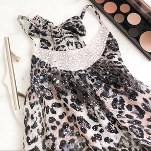 Victoria Secret Leopard Print Camisole Set